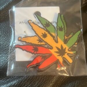 Colorful Leaf Earrings